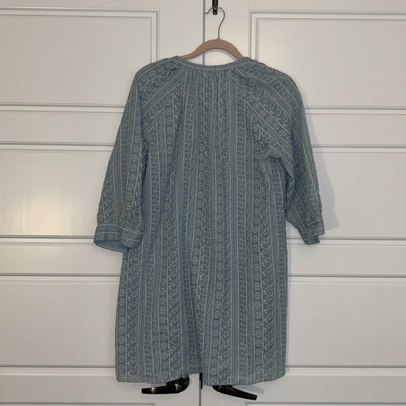 ZARA embroidered beachy mini dress - Picture 5 of 5